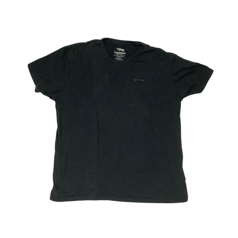 Sitka Men’s T-Shirt Black Size XL Casual Outdoor
